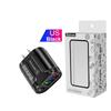 Multi-port Home & Travel Charger EU/UK 3 USB + Type-C 5V/2.4A