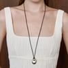 AT012 BLACK STRING NECKLACE