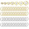10/20 Paires Boucles d'Oreilles Créoles Minimalistes en Acier Inoxydable 316L Pour Femme Homme Boucles d'Oreilles Rondes Classiques Bijoux de Piercing d'Oreille Mode
