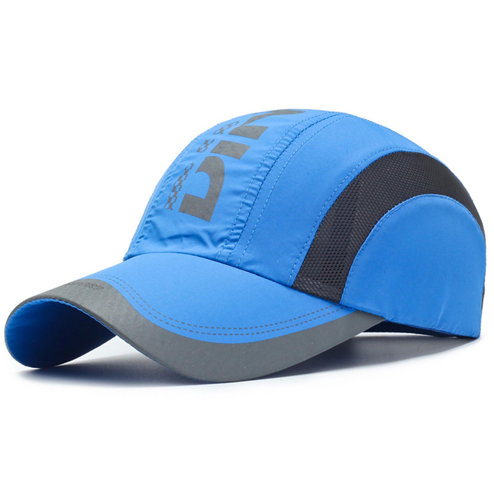 

Quick Dry Mesh Unisex Baseball Cap for Sun Protection, Breathable Sports Hat Adjustable Size for Outdoor Hiking Daily Wear королевский синий