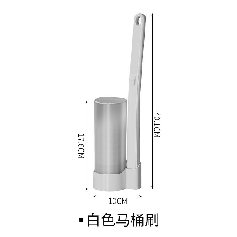 Disposable Toilet Brush, Sponge Replacement Head, Toilet Cleaning Brush Set, No Dead Ends, Decontamination, Household Disposable Toilet Brush