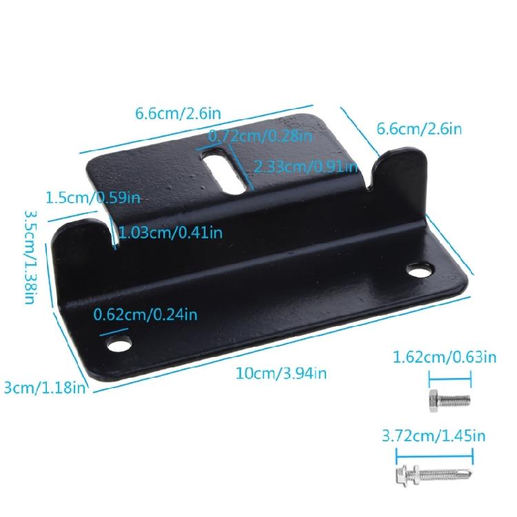 Solar Panel Z Mount Bracket for Caravans, Trailer Solar Panel Z Bracket Set
