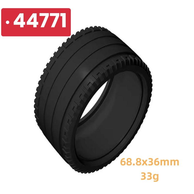 2pcs/lot Building Block Tire Wheel Motorcycle Tyre Car Truck Hub 45982 54120 80279 56907 44771 23799 23798 92912 Brick MOC Set