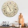 VidaXL Wall Clock Analog Clock Decorative Clock Living Room Bedroom Home Interior 325183
