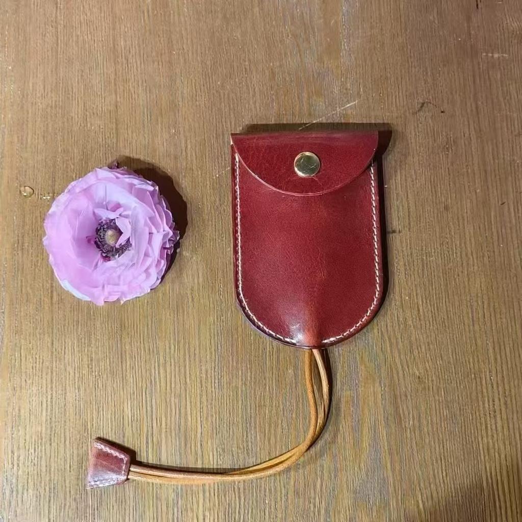 MENDY Echte Leder Taschenanhänger und Accessoires Vintage Schlüsselhalter Etui Schlüssel Tasche Herren und Damen Schlüssel Tasche Schlüssel Organizer In