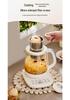 1.5L Stainless Steel Electric Kettle with Flower Tea Brewer & Constant Temperature Control