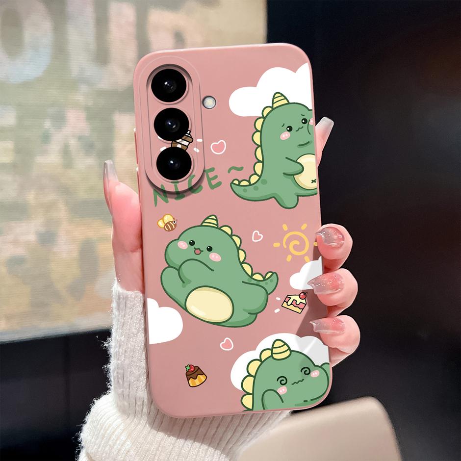 Hülle Für Samsung Galaxy S26 Plus Ultra Cartoon Blumenmuster Silikon Schutzhülle Für SamsungGalaxyS26 Plus S26Ultra Funda