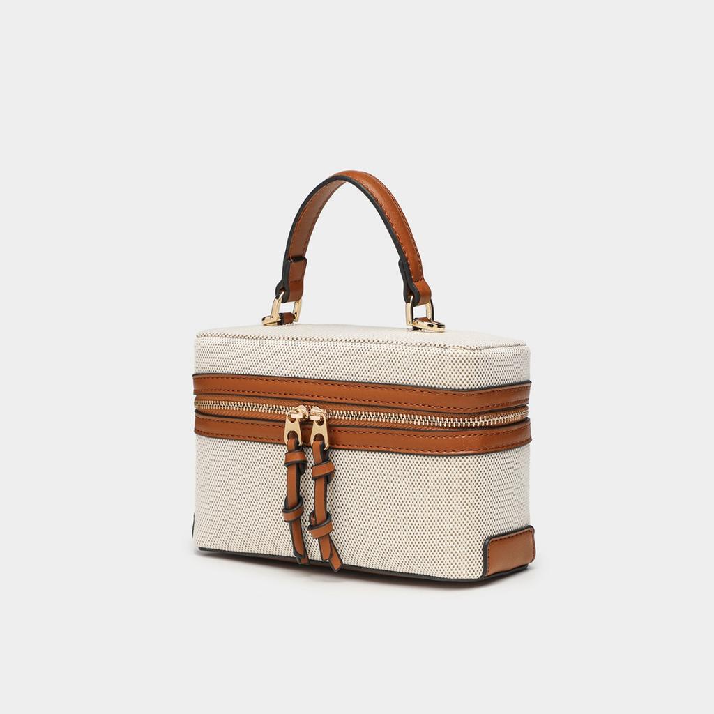 Women'S Bag Spring Single Shoulder Oblique Span Popular Portable Hard Square Bag