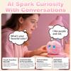 AI Smart Plush Stuffed Animal Cute Interactive Electronic Toys Emotional Expressive Eyes Bedtime Story Multilingual Learning