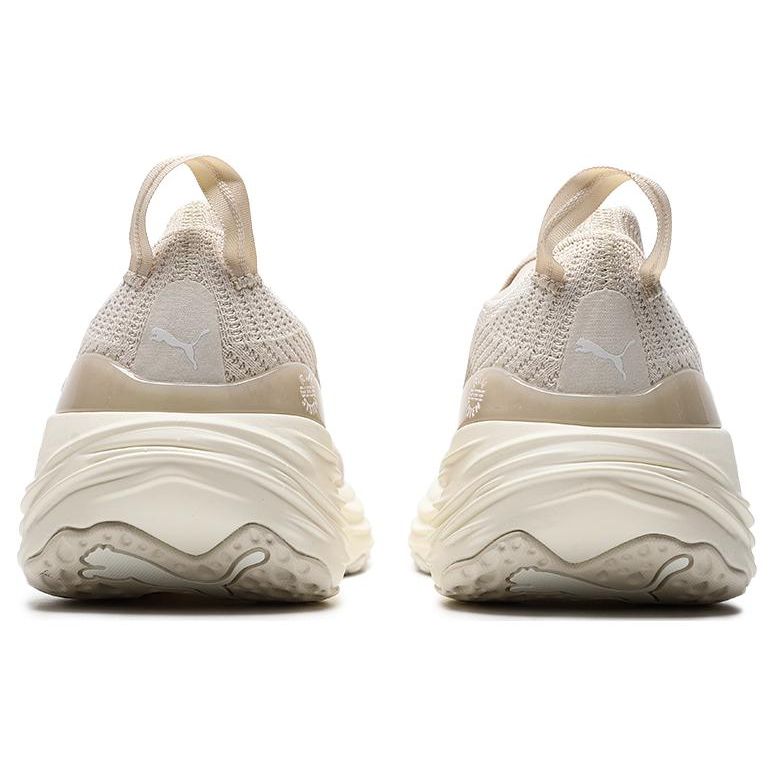 Puma Foreverrun Nitro Knit Lightweight Breathable Shock Absorbing Non-Slip Durable Low-Top Casual Running Shoes Men sneaker Beige 379139-04