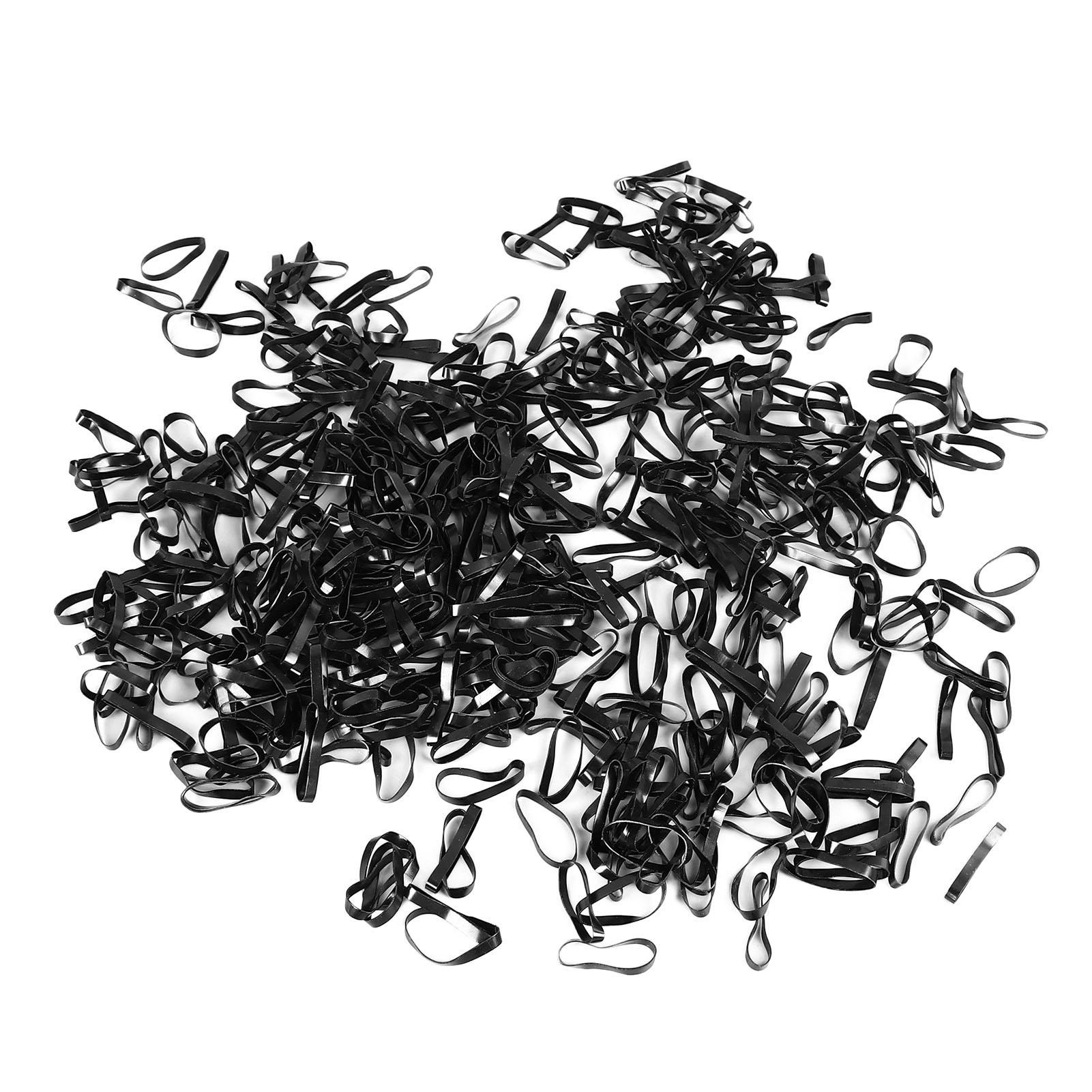 

450pcs Horse Rubber Bands Soft Safe Rubber Horse Braid Bands Multifunctional Elastic Bands for Horse Farm Daily