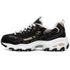 Skechers D Lites 1.0 Black/White/Golden Women's 13091-BKGD