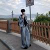 Frühling und Herbst Koreanischer Stil Gewaschene Jeansjacke Herren Neues Design Retro High Street Hübsch Lässig Lockere Jacke Trend