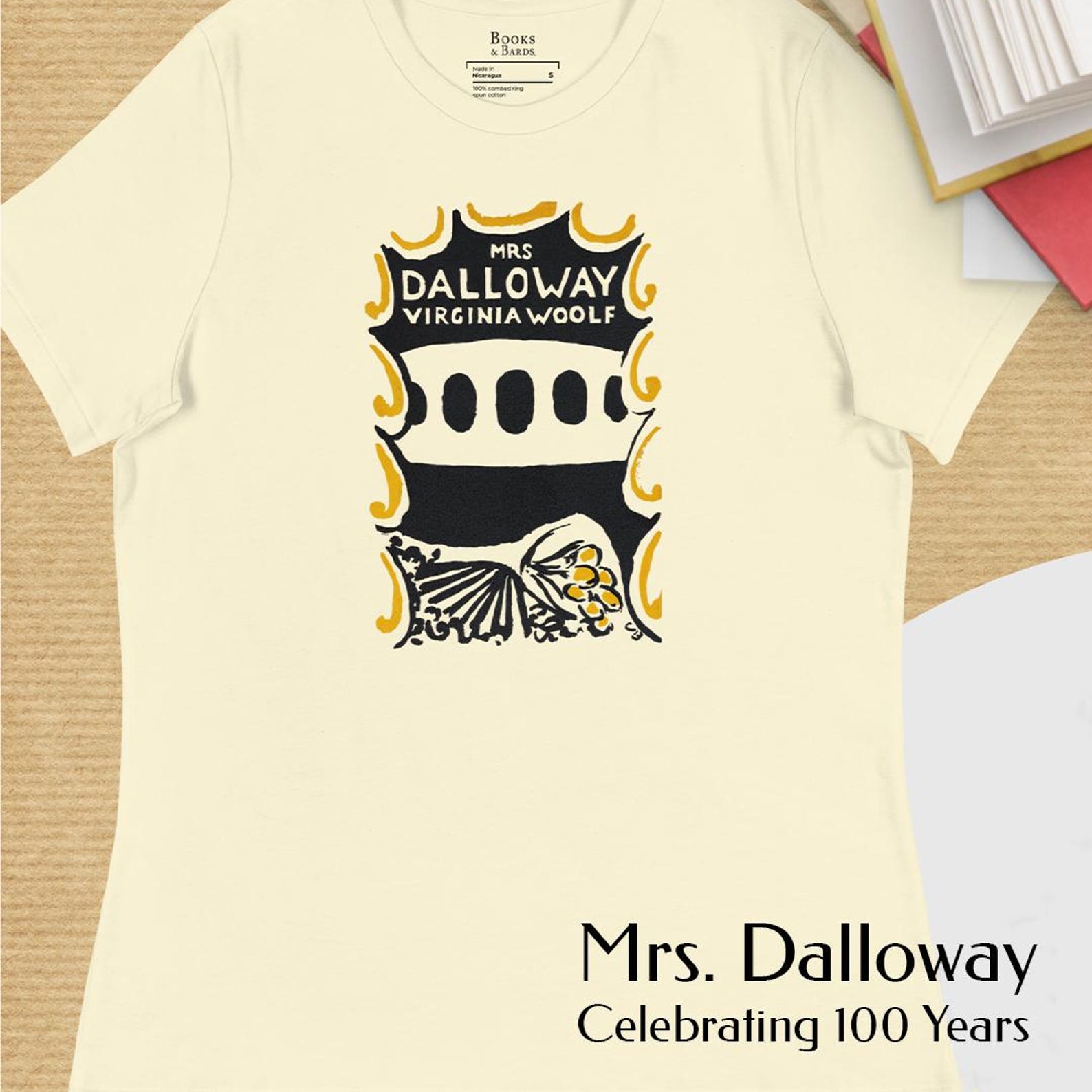 Mrs. Dalloway Women s Relaxed T-Shirt | Literary Gift | Classic Books S