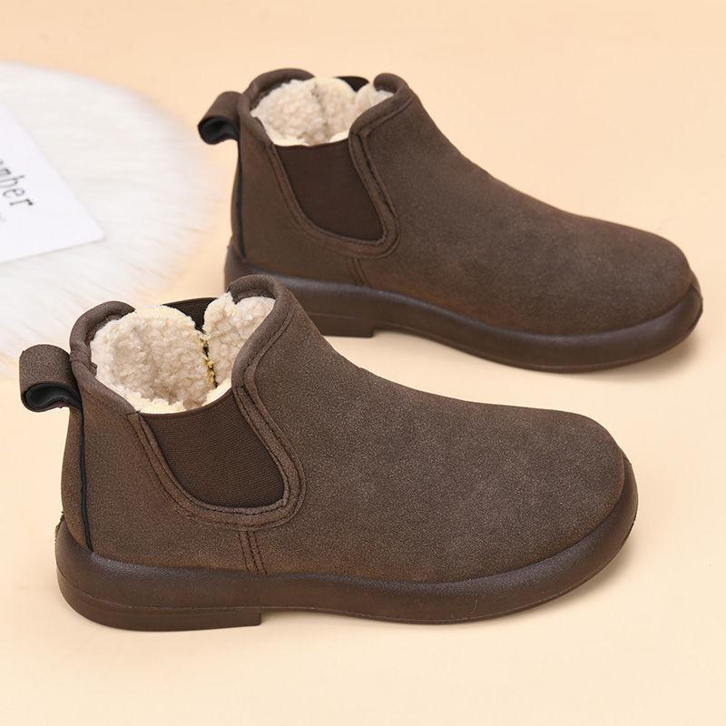 Winter old north cotton shoes women's velvet warm high-top mother shoes short boots thickened non-slip Martin boots soft sole versatile