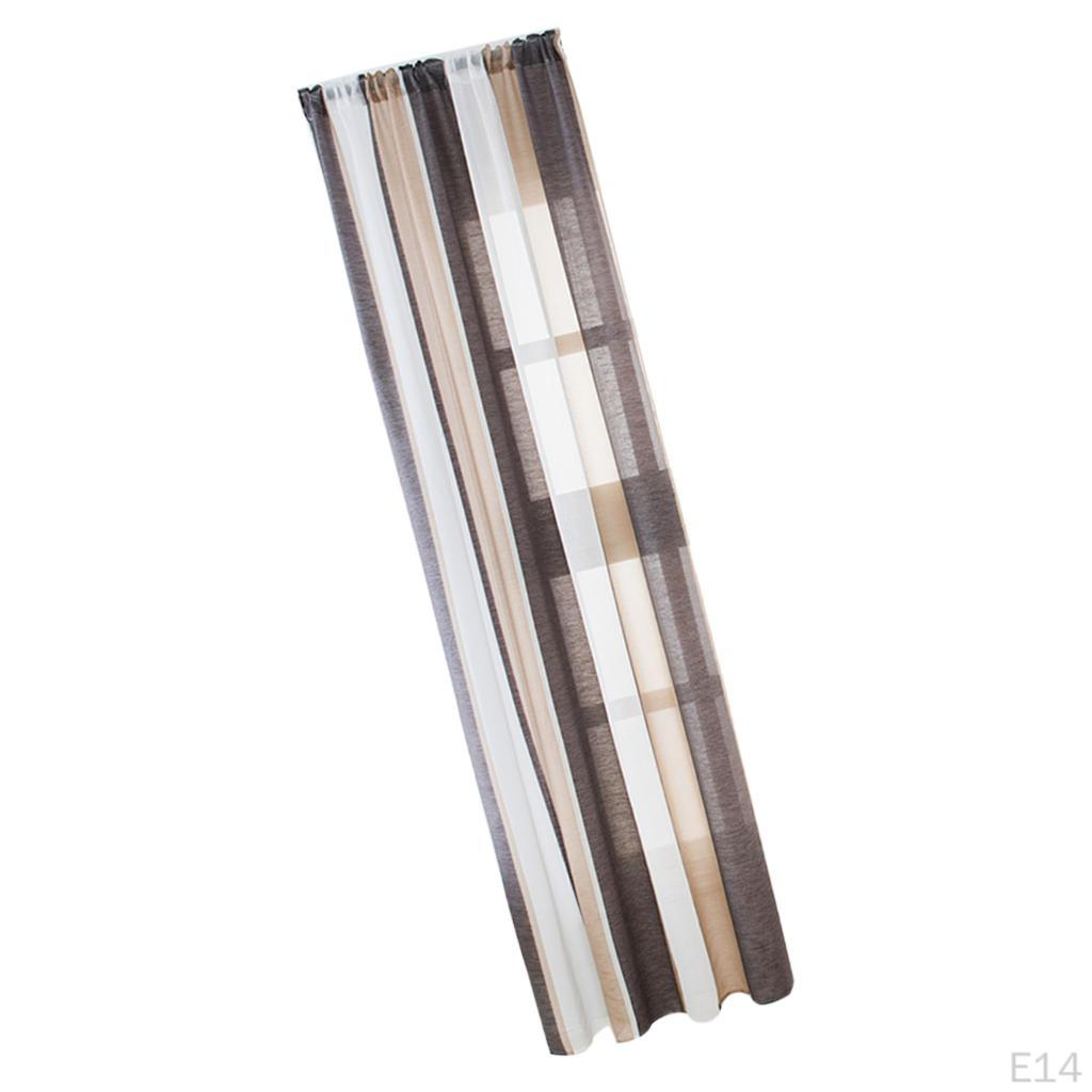 Curtain Panels for Bedroom Rustic Crushed Window Covering Floral Embroidered Voile Living RoomRod