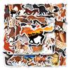 50 Horse Graffiti Stickers Cartoon Animal Stickers Children's DIY Skateboard Mobile Suitcase Stickers Waterproof