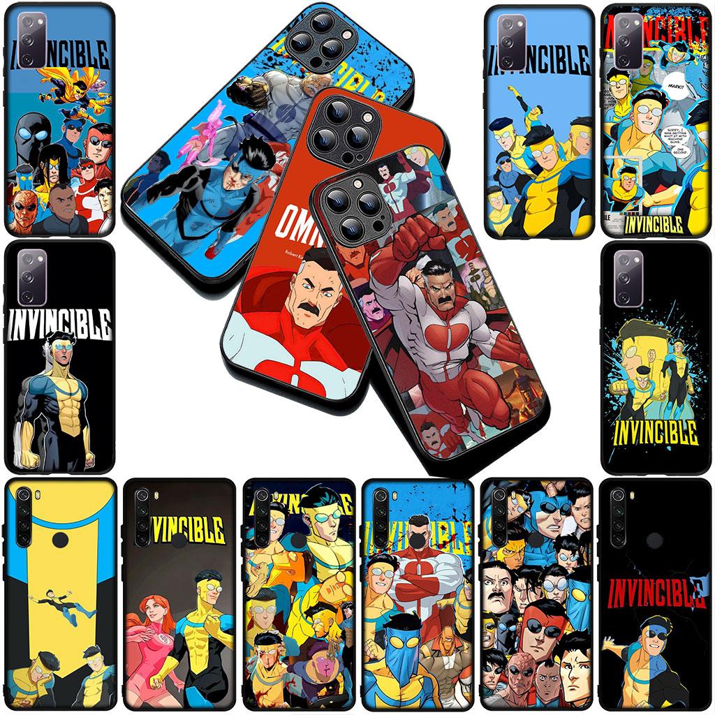 Phone Cover for Apple iPhone 17 Air 12 13 Pro Max Mini ProMax 7 + 8 Plus 7+ 8+ Soft Silicone Case Omni Man I-Invincibles Collage