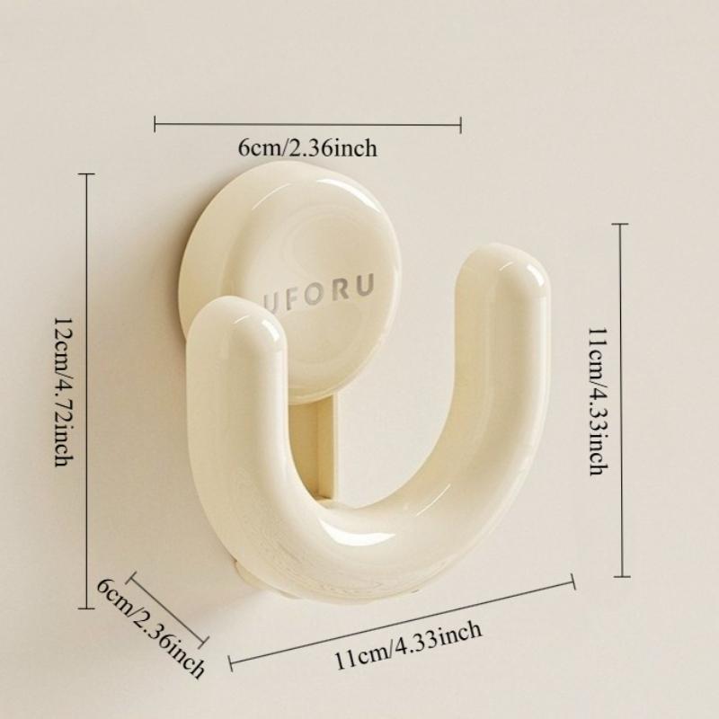 Estante para zapatillas con ventosa estilo dopamina – Montaje de pared para baño sin taladrar con drenaje | Almacenamiento multiescena