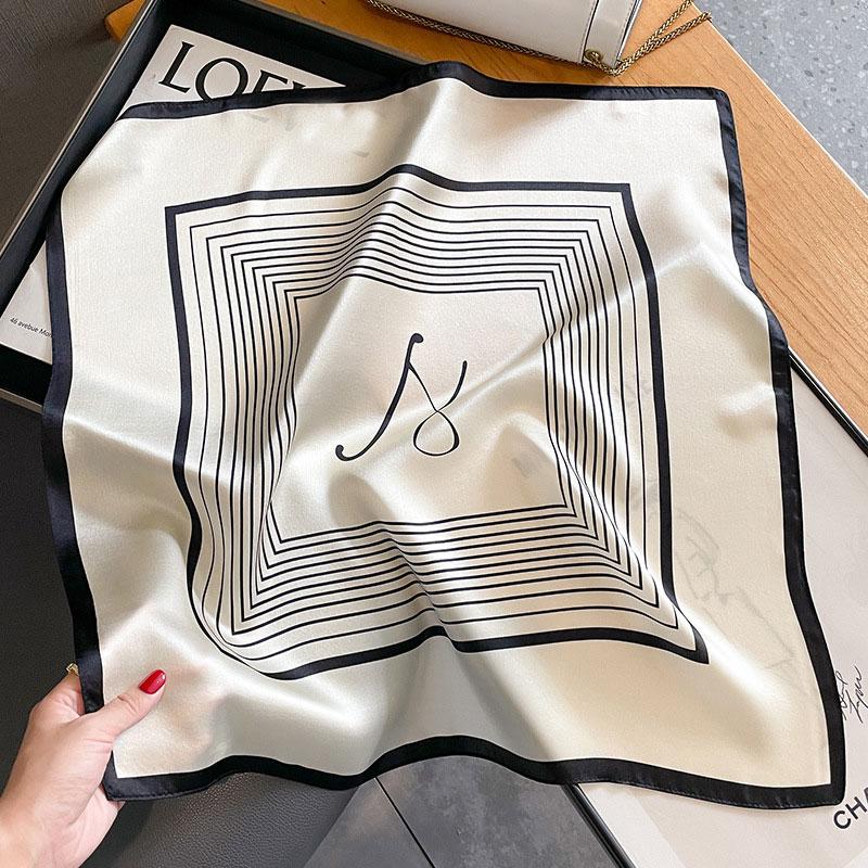 100% Silk Scarf Bandana Women Square Scarves Wrap Kerchief Mulberry Spring Fashion Luxury High Quality Headband Hijab Shawls