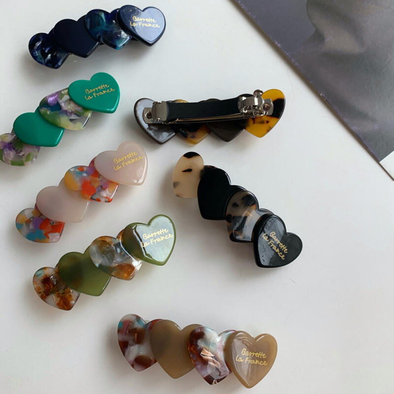 

20 types of hair clips, ribbon half-up hair pins 03. Banor