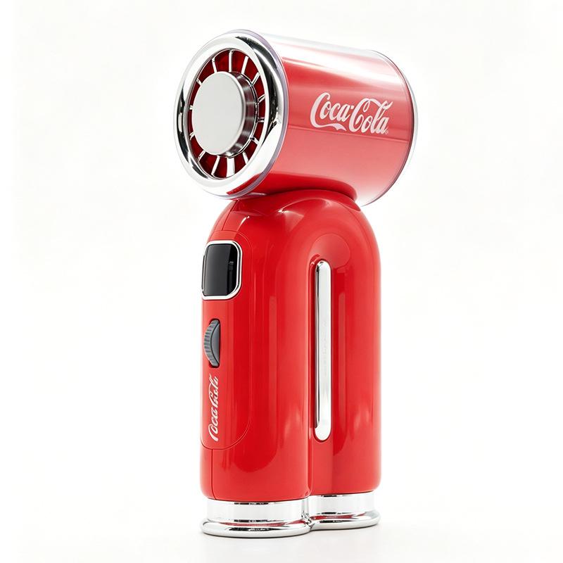 Coca-Cola x Sprite USB Rechargeable Handheld Mini Fan with Three Speeds