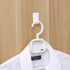 Hooks Rough Adhesive Walls Plastic Hangers No Trace Home Decor Storage Bathroom