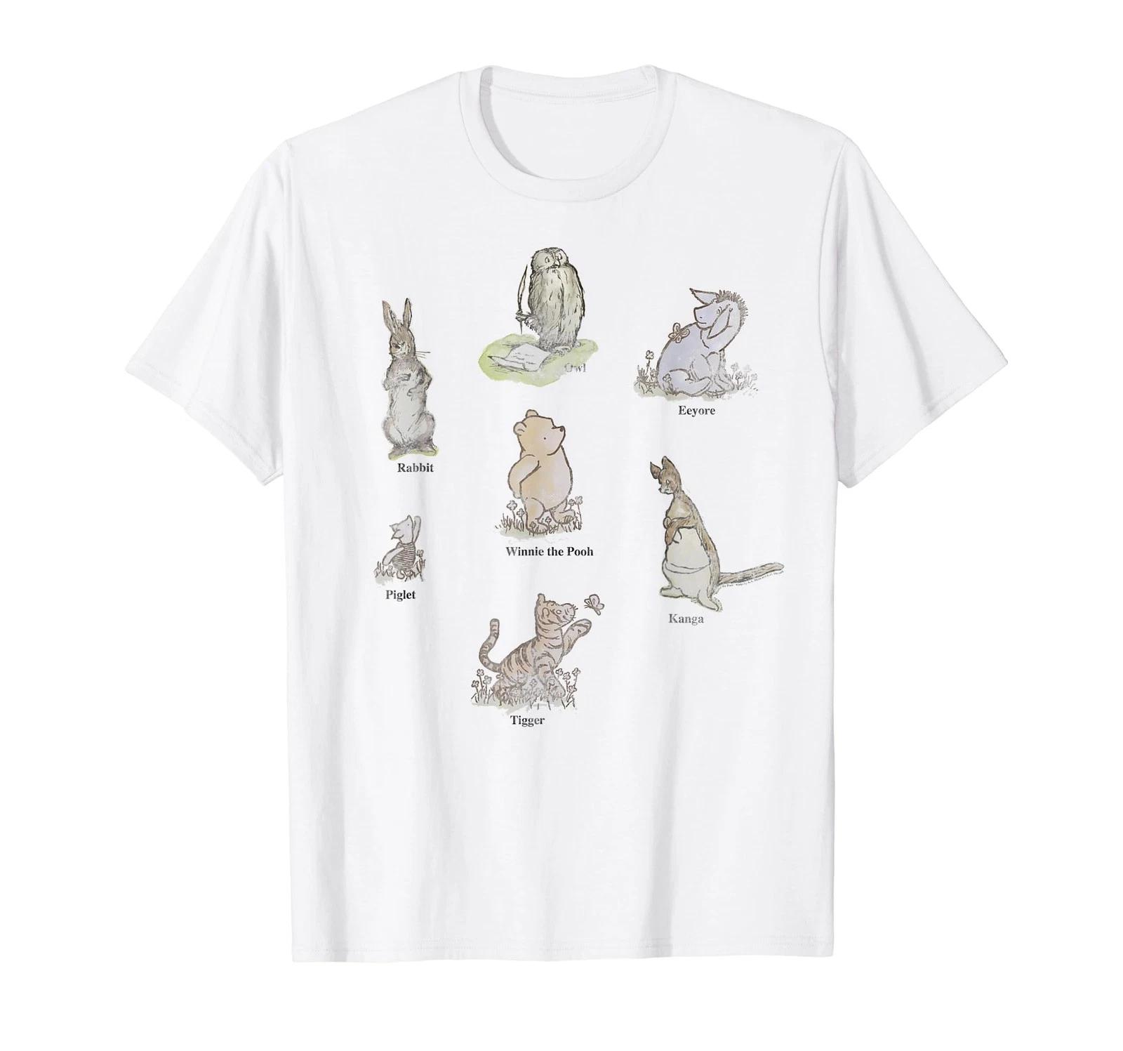 Disney Winnie The Pooh Classic Group Shot T-Shirt_ 3XL