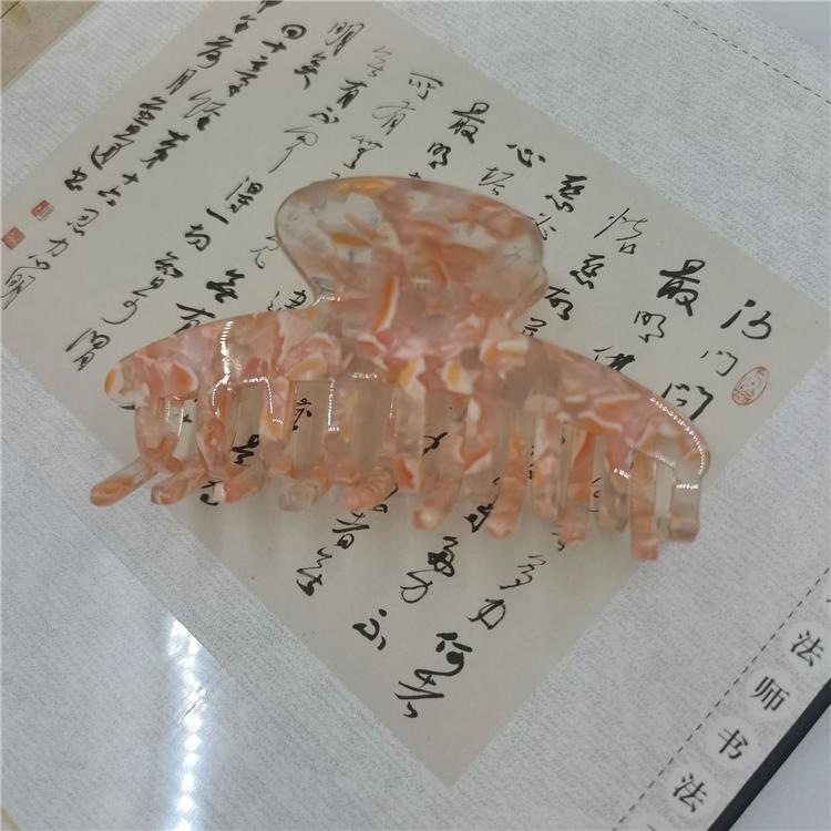Women's High Quality 9.5cm Hair Claw Accessories 8 Colors American Fashion Tortoiseshell Resin Acetate