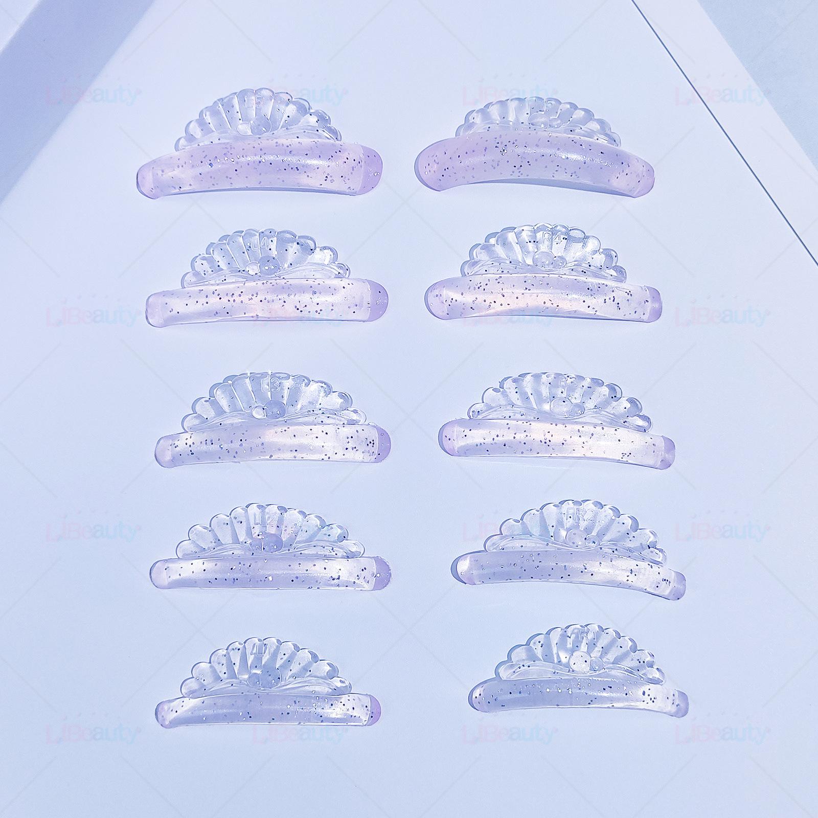 

Libeauty Self-Adhesive Silicone Eyelash Lifting Pads мерцание/розовый