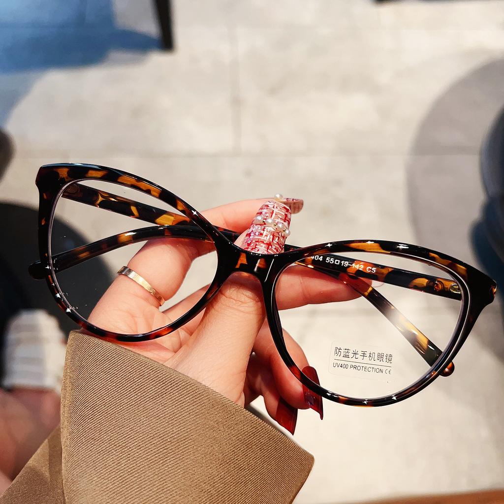 1.67 1.74 -8 to +8 Fashion Cat Eye Eyewear Computer Glasses Women Men Anti Blue Light Blocking Reading Glasses Ultralight Pink Eyeglasses