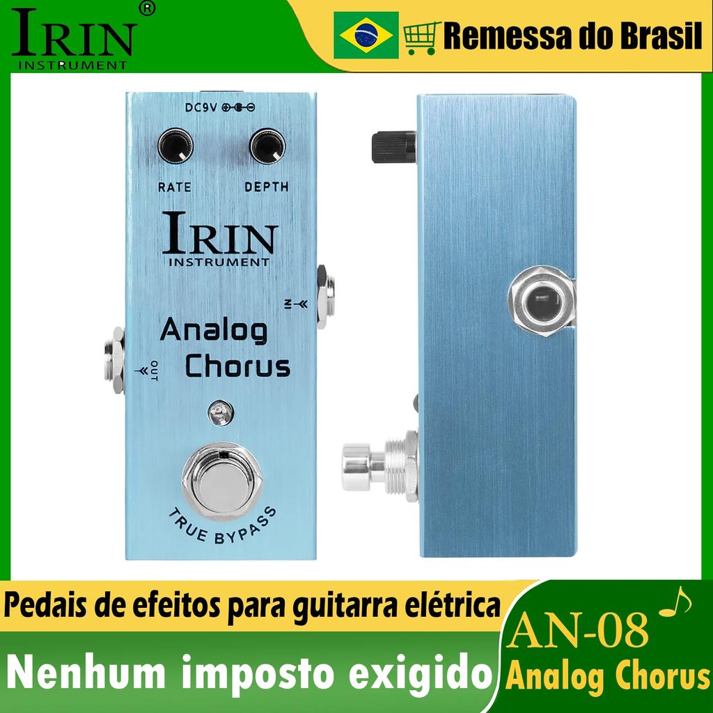 IRIN Analog Chorus Electric Guitar Effect Pedal Circuit Chorus Effects True Bypass Pedal Guitar Instruments Accessories