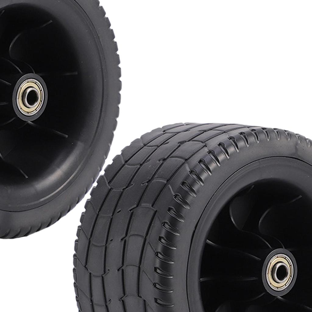Replacement Wheels for Folding Utility Cart - Set of 2