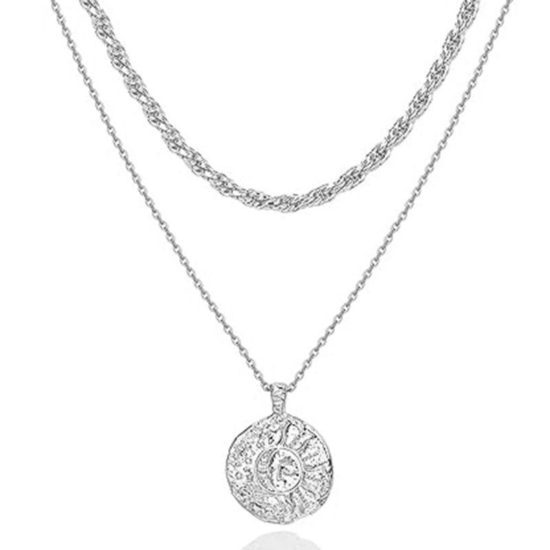Trendy Multi-layer Stackable Clavicle Necklace for Women - European & American Style
