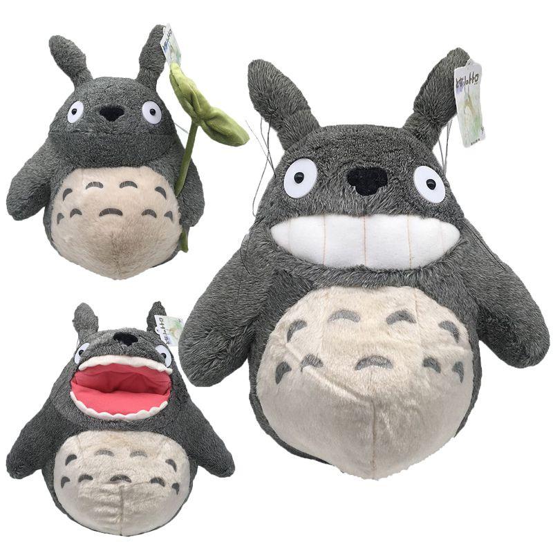 Adorable 14" My Neighbor Totoro Gray Plush Doll Soft Stuffed Animal Toy For Kids