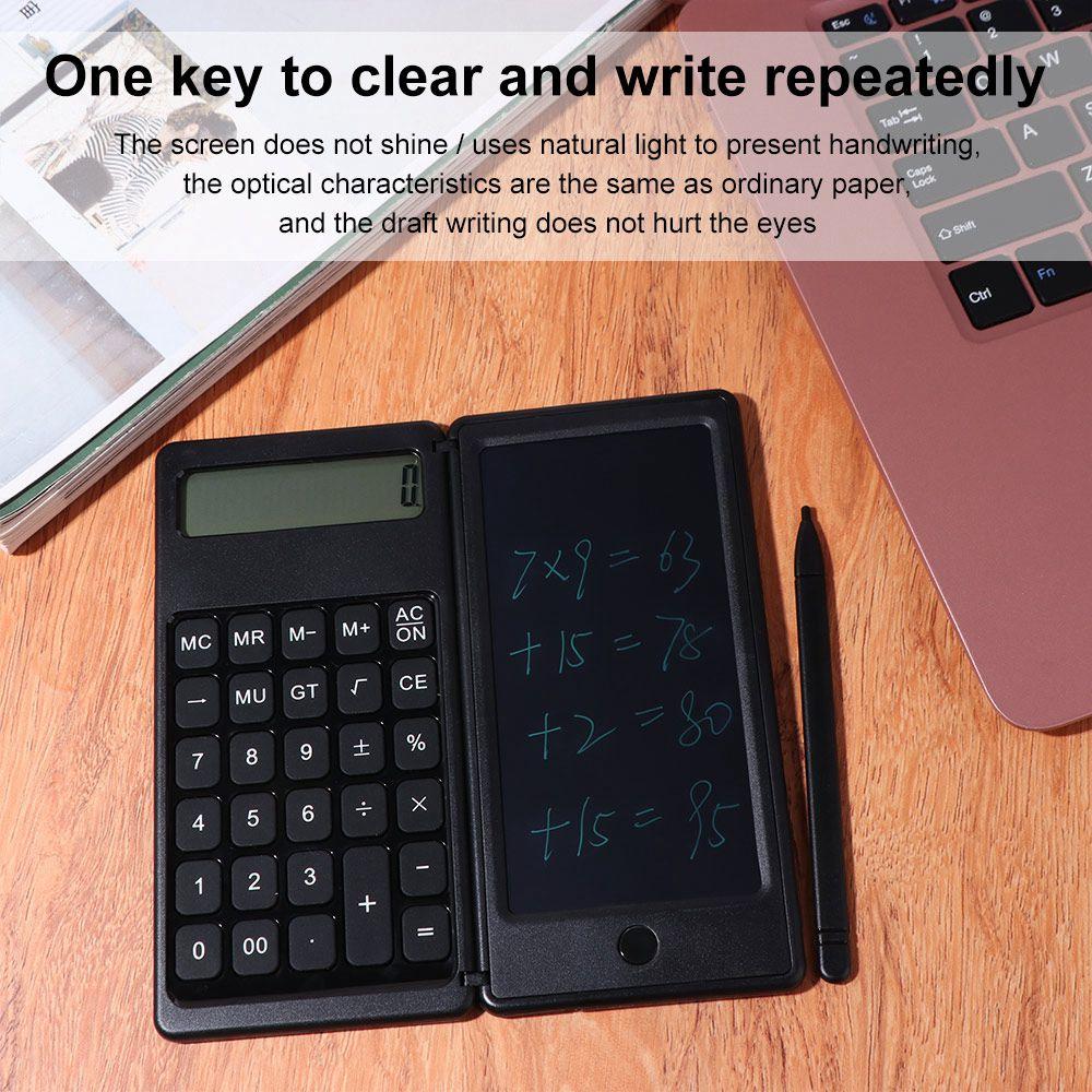 Portable Function Calculators with Tablet LCD Writing Board with Stylus  Home Office Supplies