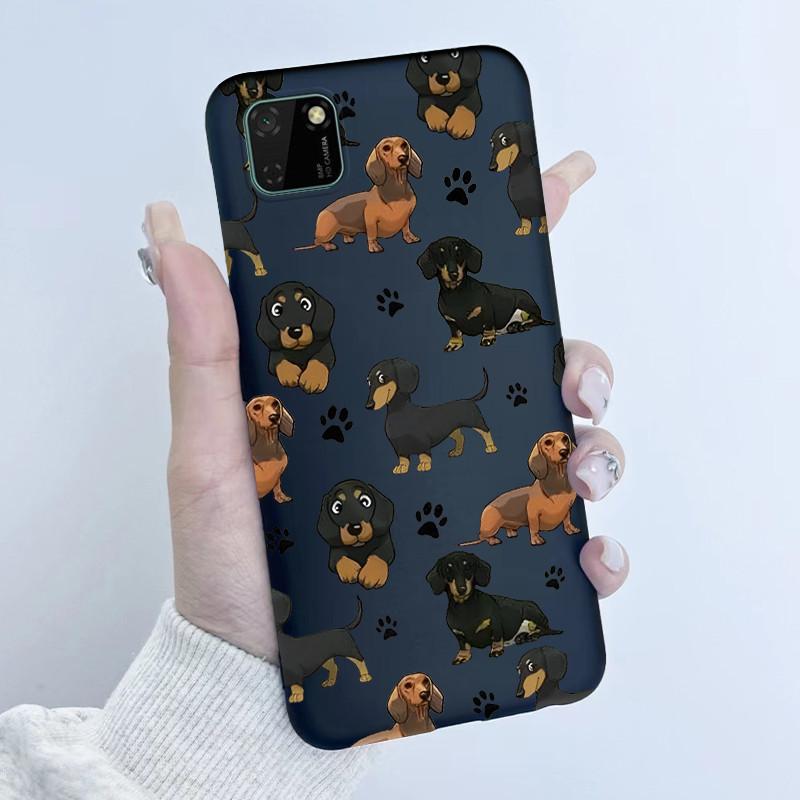 For Huawei Y5p Phone Case DRA-LX9 Butterfly Flower Girl Design Soft Silicone TPU Back Housing for Honor 9S HuaweiY5p Y 5p Covers