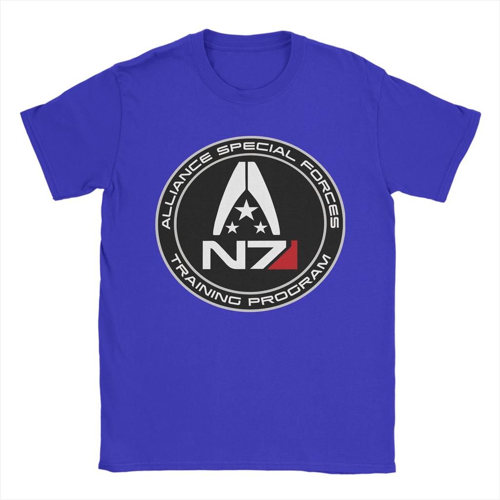 Mass Effect N7 T Shirt Beach Street Style TShirts Cotton Leisure Tee Shirt For Male Casual Top Tees