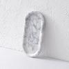 Natural Marble Soap Dispenser Tray Hotel Bathroom Vanity Organizer Modern Minimalist Decorative Serving Dish