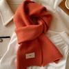 Warm Cashmere Soft Scarf Women Shawl Knitting  Wraps Luxury Thick Blanket Winter Bufanda Pashmina Female Travel Stoles