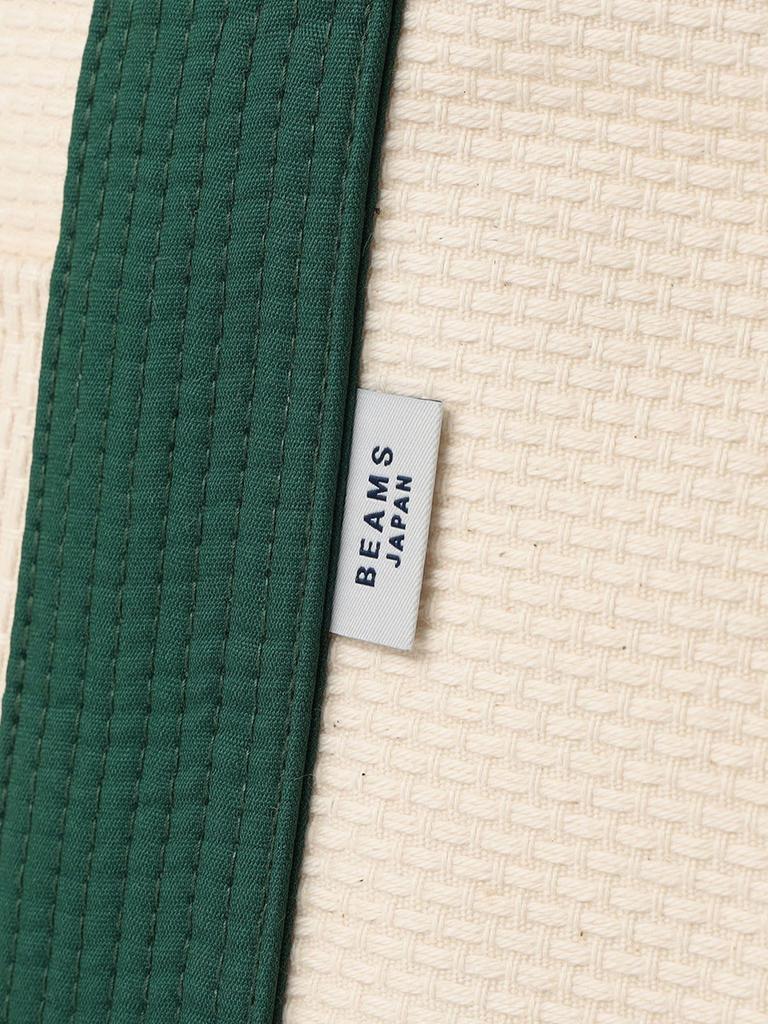 Beams Japan Canvas Bag (UNISEX) Sasicco OBI Tote Bag (Green, Free Size)