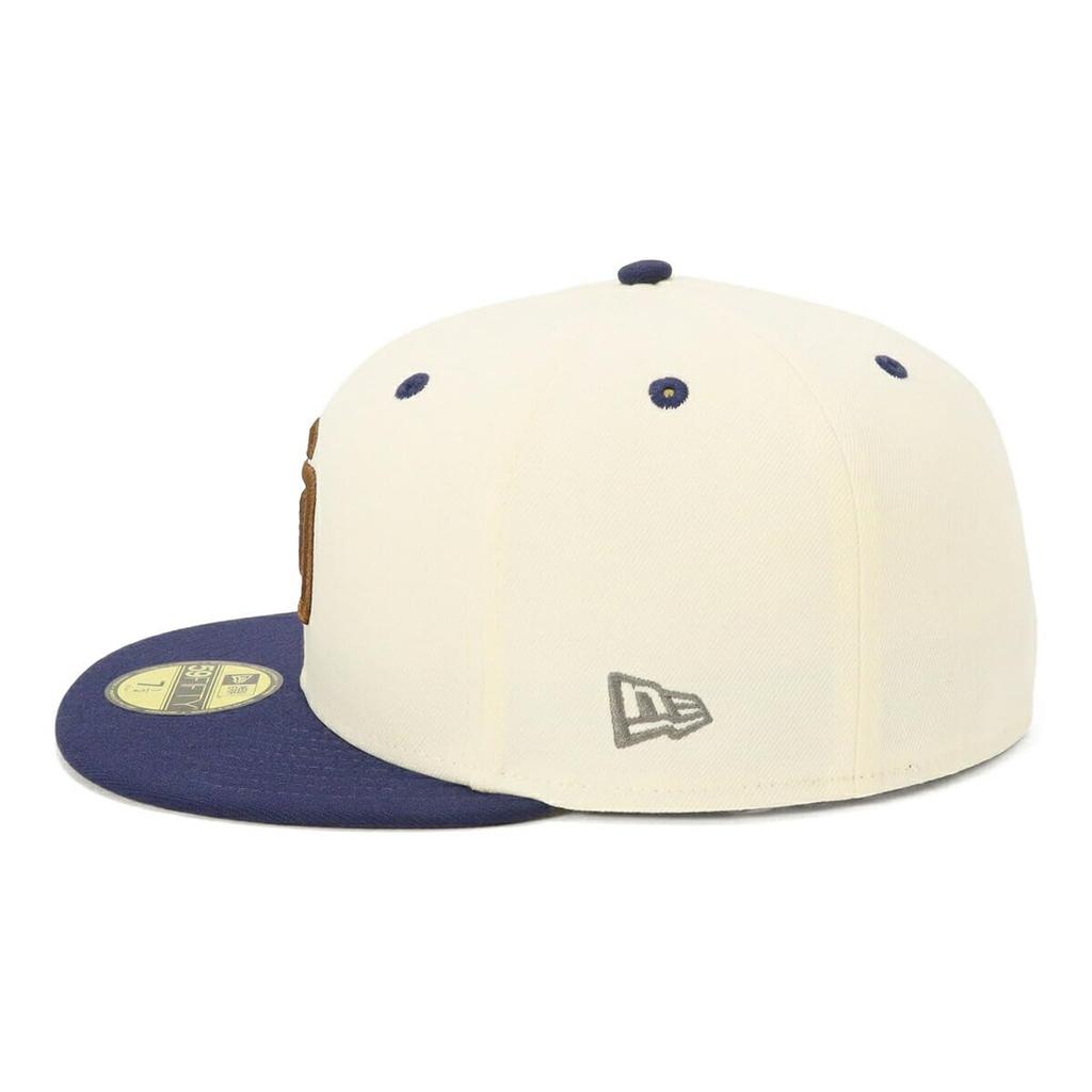 New Era newera cap 59FIFTY 70923190 NER36C0978 MLB San Diego Padres SD ChromeLight Navy White SIDE PATCH 2-Tone UNDER VISOR SNEAKERS ONSPOTZ