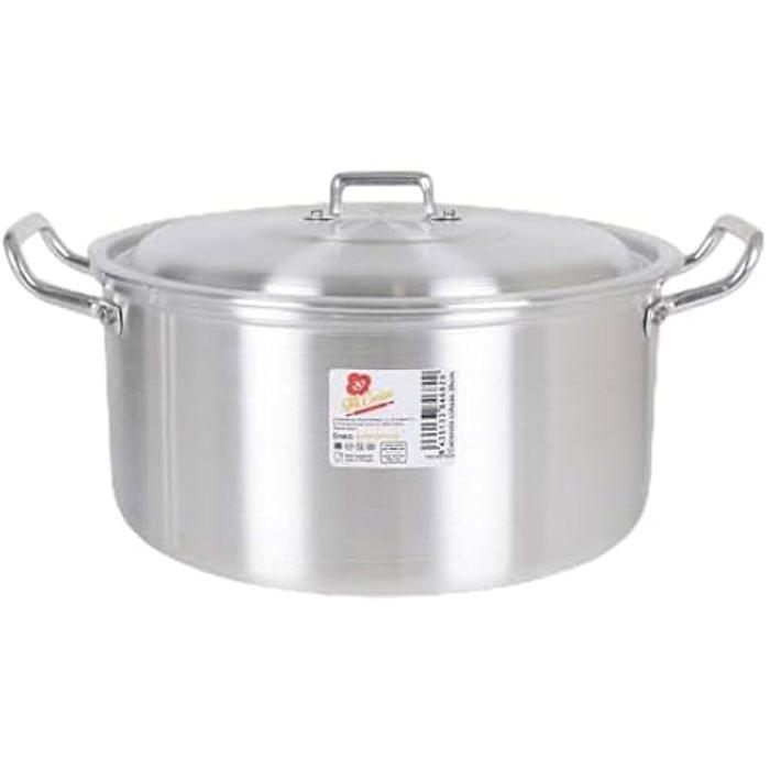 Casserole en aluminium BigBuy Cooking - 8 unités - Multicolore