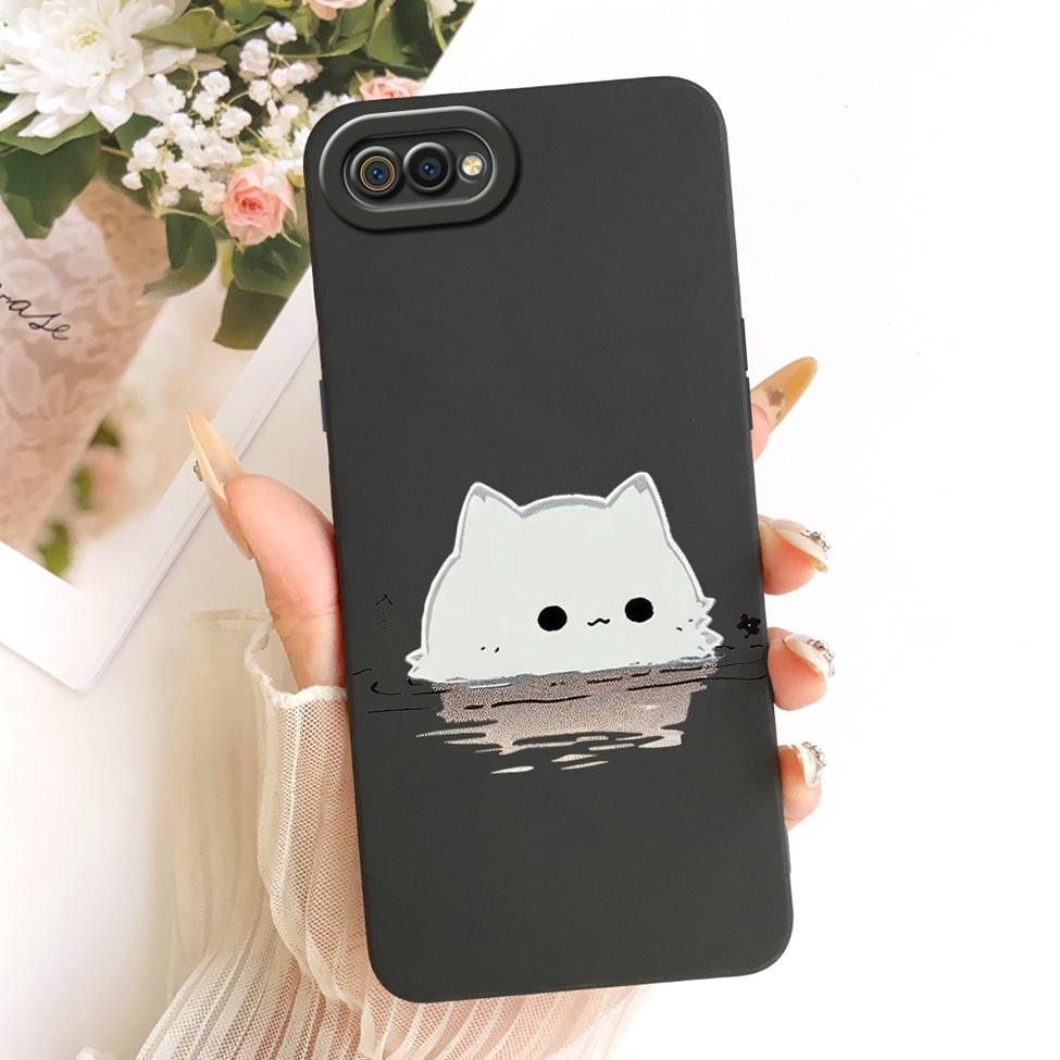 For Realme C2 Case Cover Silicone Luxury Fashion Cool Kawaii Cute Painted Phone Casing RMX1941 RMX1945 RMX1943