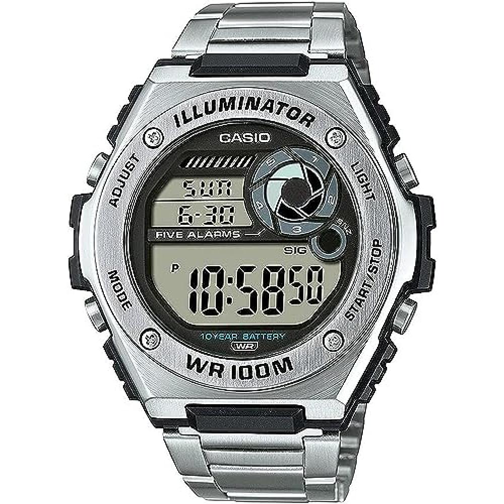 

CaSio Mwd 100hd 1av [] [CaSio] Стандартные цифровые мужские наручные часы с металлическим ремешком и несколькими будильниками