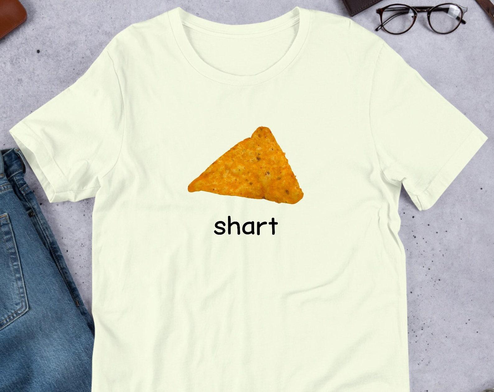 Shart Chip Shirt, Funny Meme Shirt, Ironic Shirt, Weirdcore Clothing, Shirt Joke Gift, Oddly Specific, Unhinged Shirt, Cursed M