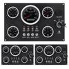 Car Boat Diesel Engine Inboard Outboard Instrument Panel with 5 Gauge Set 85mm GPS Speed Meter Tachometer Fuel Oil Pressure Volt