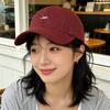 Retro versatile hat women's spring and summer outdoor sports sunscreen hat fashion sunshade baseball cap show face small cap