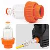 1Pcs G3/4 Washer Filter Connector High Pressure Plastic Inlet Connector Nozzle With Fine Mesh Quick Connect Fitting
