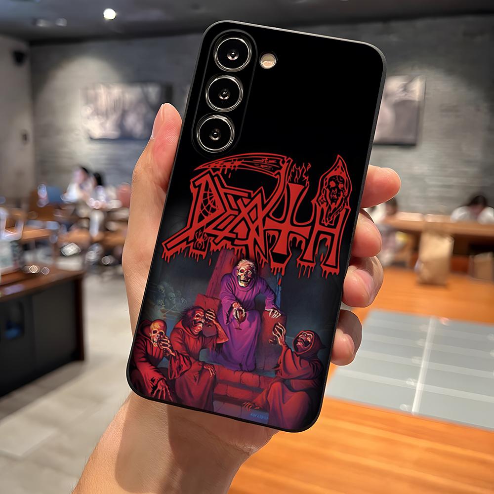 Death Metal Band Phone Case For S23 Samsung S25 S26 S24 Ultra S22 S20 Fe S21 Plus A16 A54 A34 A24 A53 A13 A14 Cover